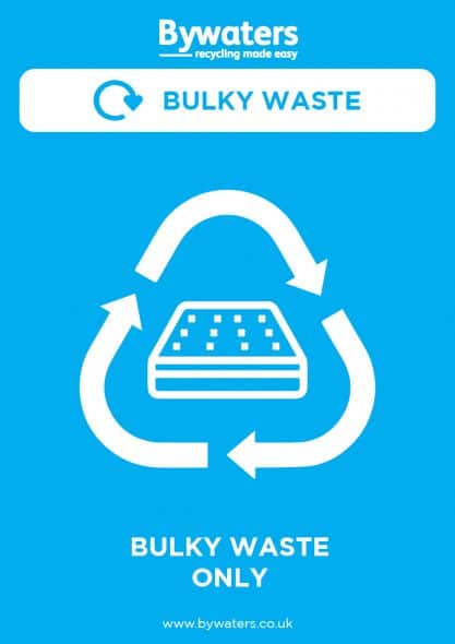 Bulky Waste Recycling Poster