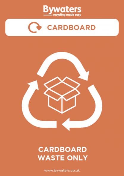 Cardboard Recycling Poster