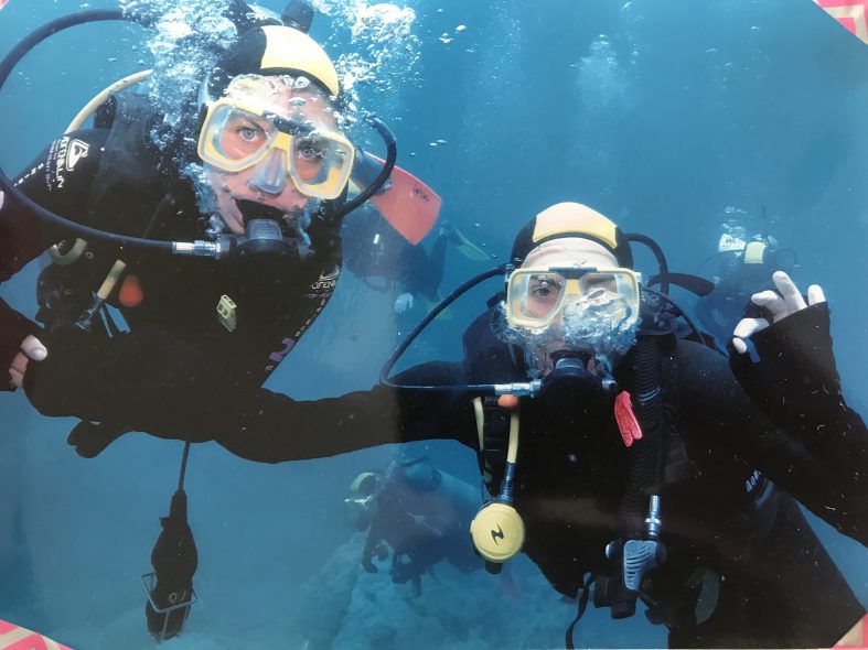 Ed at the Great Barrier Reef