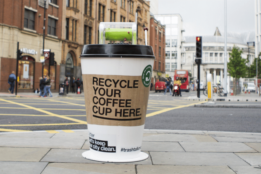 Bywaters Launches University Coffee Cup Recycling Project