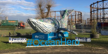 Plasticus the Plastic Whale Returns to Bywaters