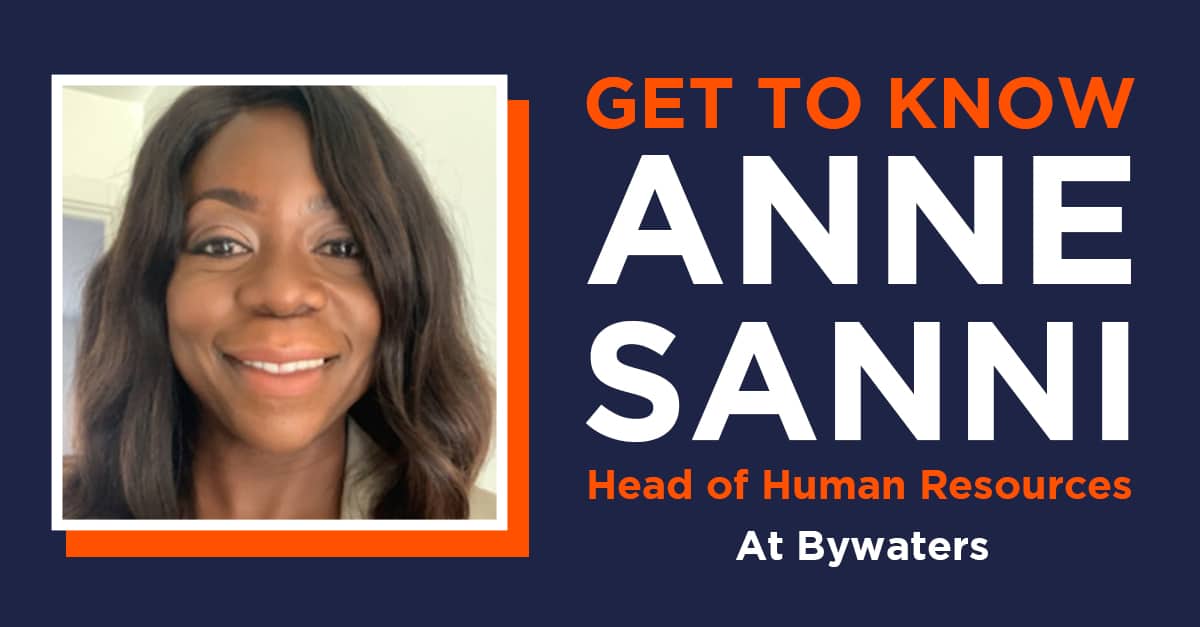 Get to know: Anne Sanni – Head of Human Resources at Bywaters