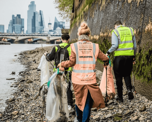 Litter Picking with Bywaters